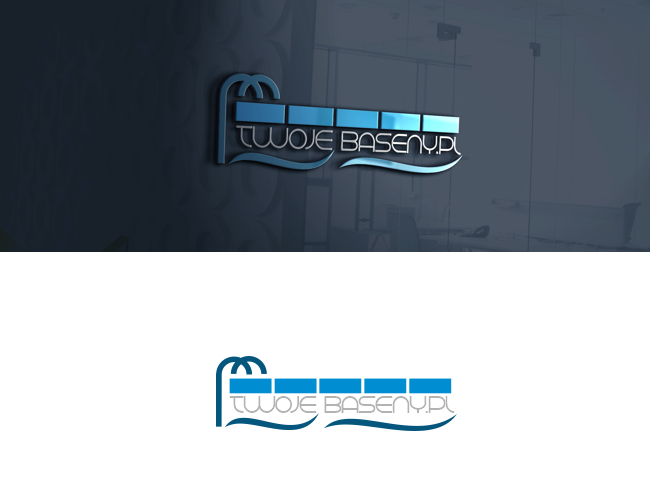 Projektowanie logo dla firm,  Logo dla sklepu internetowego baseny, logo firm - Beata7777
